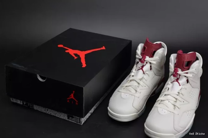 384664-116 Comfortable 6 Maroon Jordan 650 Retro 0811